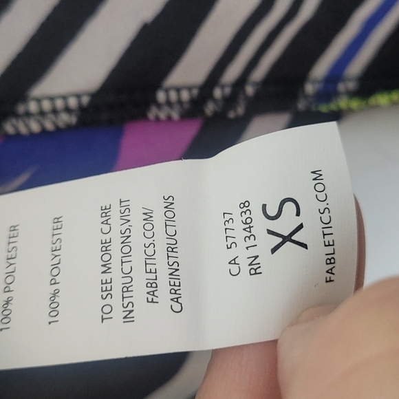 Fabletics Mikah Skirt Carnival Print Sz XS Purple Sz 4 - Picture 6 of 6